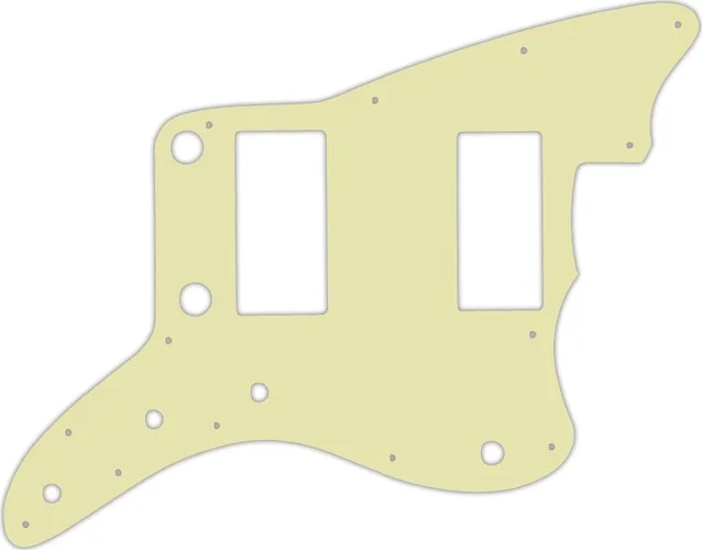 WD Custom Pickguard For Fender 2013-2014 Made In China Modern Player Jazzmaster HH #34 Mint Green 3 