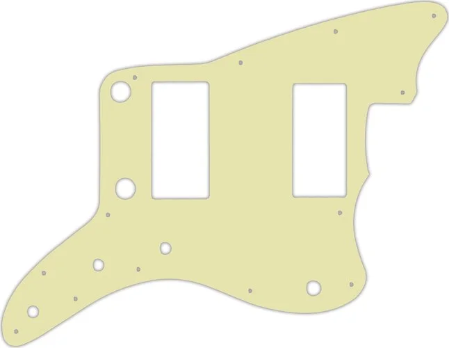 WD Custom Pickguard For Fender 2013-2014 Made In China Modern Player Jazzmaster HH #34T Mint Green T