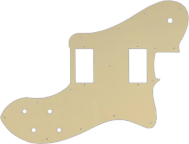 WD Custom Pickguard For Fender 2013-Present Chris Shiflett Telecaster Deluxe #06B Cream/Black/Cream