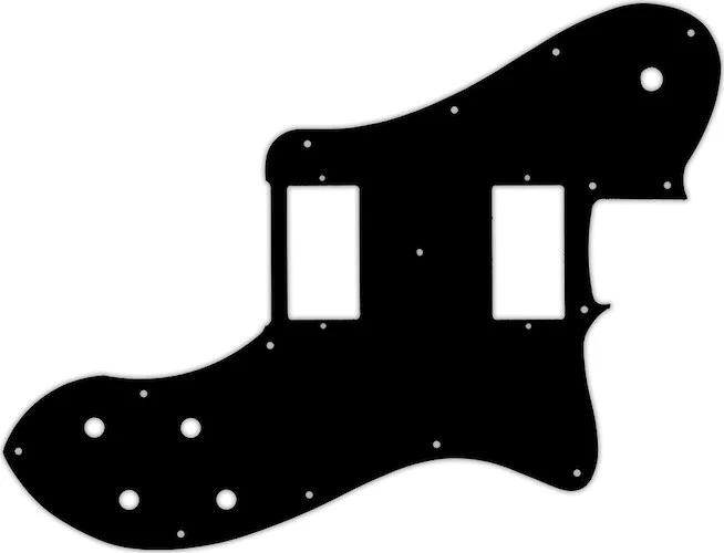 WD Custom Pickguard For Fender 2013-Present Chris Shiflett Telecaster Deluxe #03G Black/Green/Black