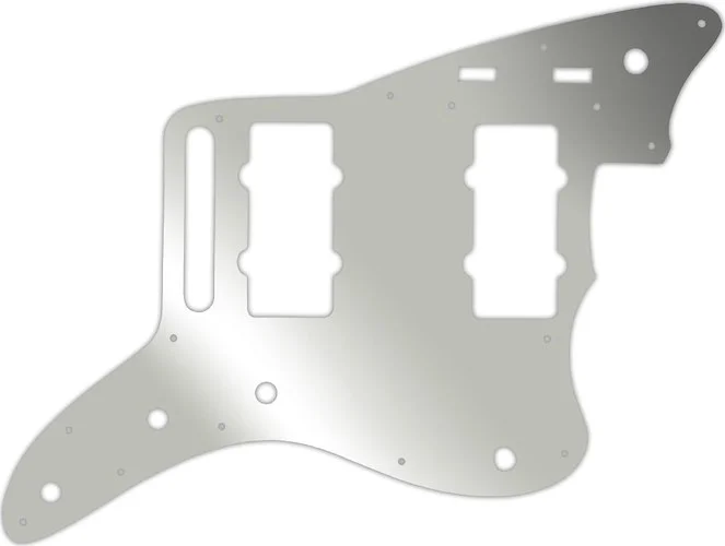 WD Custom Pickguard For Fender 2014-2019 Made In Mexico Troy Van Leeuwen Jazzmaster #10 Mirror