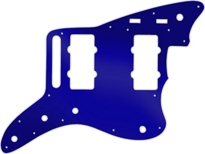 WD Custom Pickguard For Fender 2014-2019 Made In Mexico Troy Van Leeuwen Jazzmaster #10DBU Dark Blue