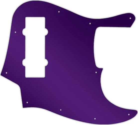 WD Custom Pickguard For Fender 2014 Made In China 5 String Modern Player Jazz Bass V Satin #10PR Pur