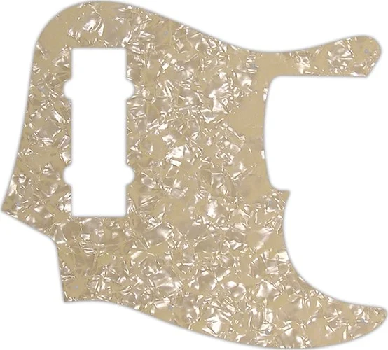 WD Custom Pickguard For Fender 2014 Made In China 5 String Modern Player Jazz Bass V Satin #28C Crea