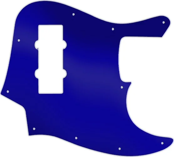 WD Custom Pickguard For Fender 2014 Made In China Modern Player Jazz Bass Satin #10DBU Dark Blue Mir