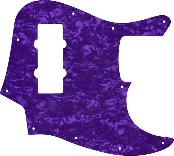 WD Custom Pickguard For Fender 2014 Made In China Modern Player Jazz Bass Satin #28PRL Light Purple Pearl