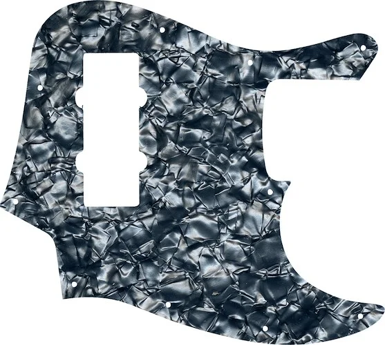 WD Custom Pickguard For Fender 2014 Made In China Modern Player Jazz Bass Satin #28SG Silver Grey Pearl