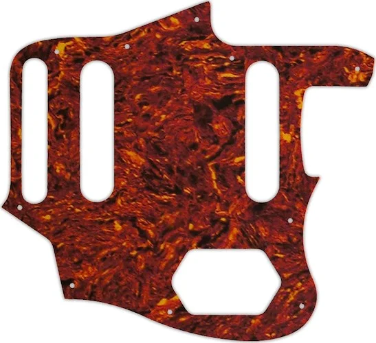 WD Custom Pickguard For Fender 2015-2018 Made In Mexico Classic Series 60s Jaguar Lacquer #05P Torto