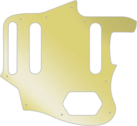 WD Custom Pickguard For Fender 2015-2018 Made In Mexico Classic Series 60s Jaguar Lacquer #10GD Gold