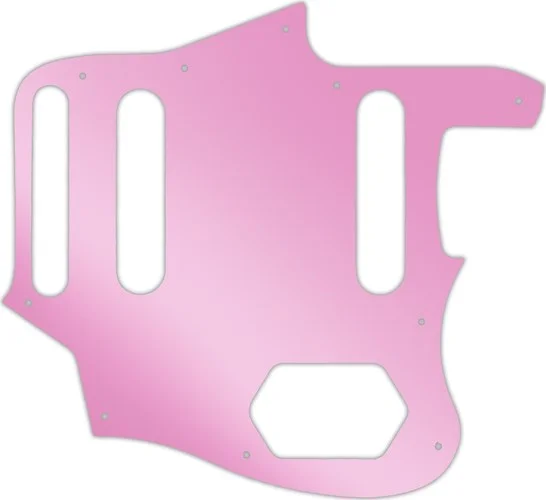 WD Custom Pickguard For Fender 2015-2018 Made In Mexico Classic Series 60s Jaguar Lacquer #10P Pink 