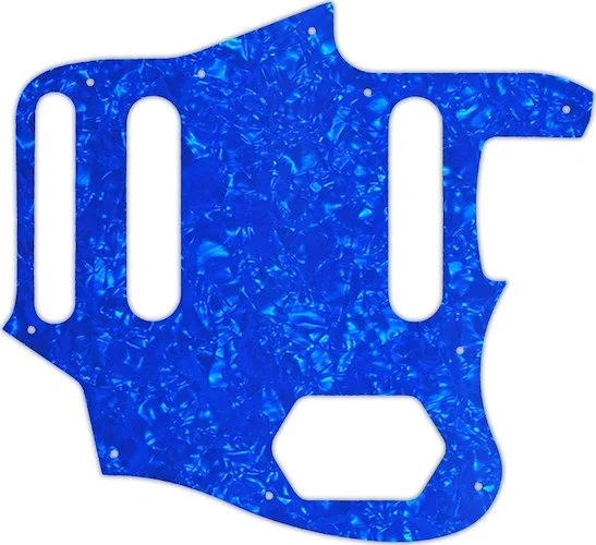 WD Custom Pickguard For Fender 2015-2018 Made In Mexico Classic Series 60s Jaguar Lacquer #28BU Blue