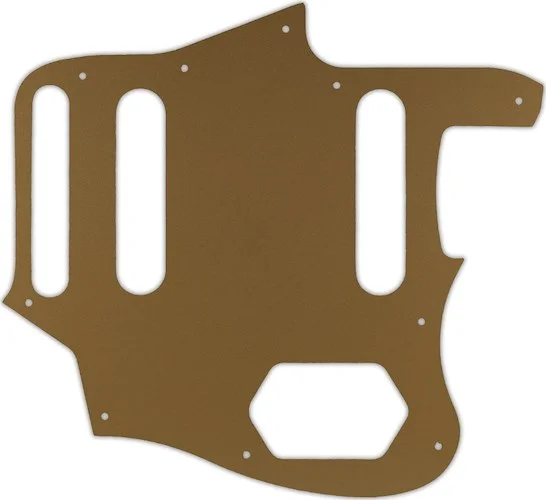 WD Custom Pickguard For Fender 2015-2018 Made In Mexico Classic Series 60s Jaguar Lacquer #59 Gold/C