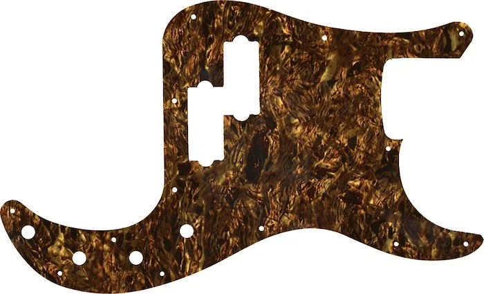 WD Custom Pickguard For Fender 2016-2019 Made In Mexico Special Edition Deluxe PJ Bass #28TBP Tortoise Brown Pearl