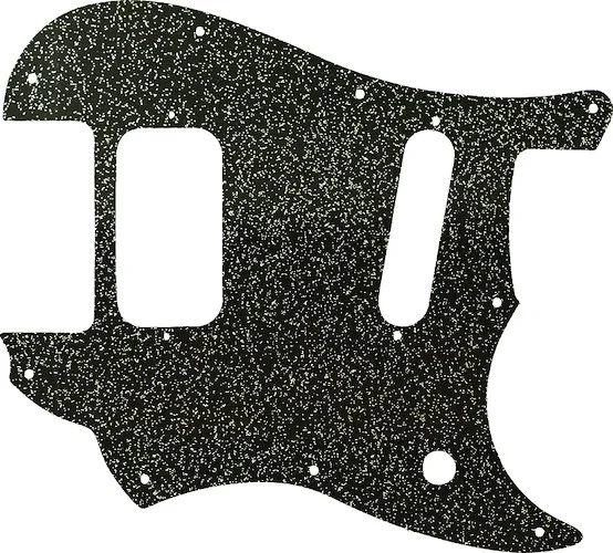 WD Custom Pickguard For Fender 2016-2019 Made In Mexico Duo-Sonic Offset HS - Custom Designed For Kurt Cobain Mustang Modification #60BS Black Sparkle 