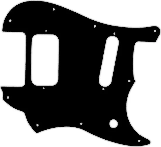 WD Custom Pickguard For Fender 2016-2019 Made In Mexico Duo-Sonic Offset HS - Custom Designed For Kurt Cobain Mustang Modification #03G Black/Green/Black