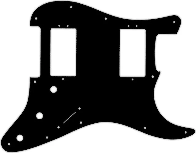 WD Custom Pickguard For Fender 2016 American Professional Stratocaster HH With Covered Shawbuckers #