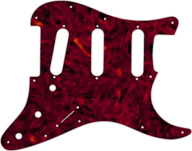 WD Custom Pickguard For Fender 2017-2019 American Professional Stratocaster #05T Tortoise Shell Soli