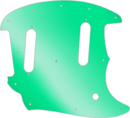 WD Custom Pickguard For Fender 2017-Present Classic Style Mustang #10GR Green Mirror