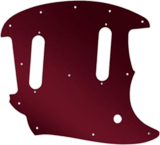 WD Custom Pickguard For Fender 2017-Present Classic Style Mustang #10R Red Mirror