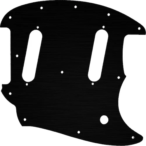 WD Custom Pickguard For Fender 2017-Present Classic Style Mustang #27T Simulated Black Anodized Thin