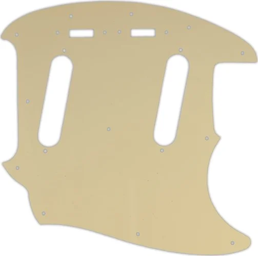WD Custom Pickguard For Fender 2017-Present Made In Japan Traditional 60s Mustang #06T Cream Thin