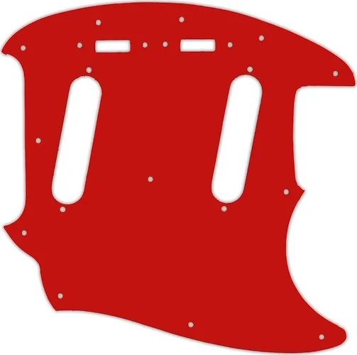 WD Custom Pickguard For Fender 2017-Present Made In Japan Traditional 60s Mustang #07S Red Solid