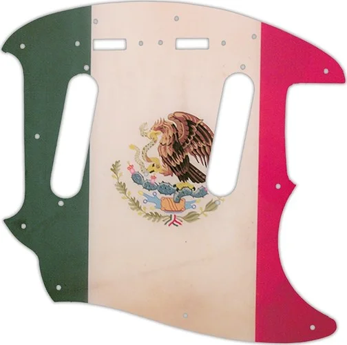 WD Custom Pickguard For Fender 2017-Present Made In Japan Traditional 60s Mustang #G12 Mexican Flag 