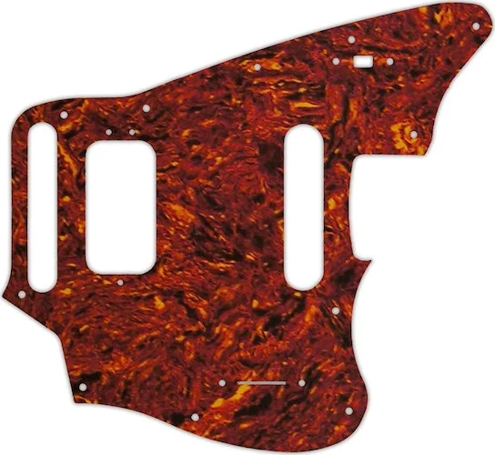 WD Custom Pickguard For Fender 2018-Present Made In Mexico Player Series Jaguar #05P Tortoise Shell/