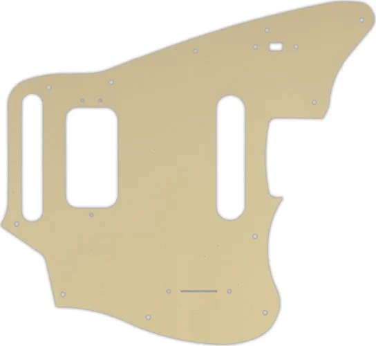 WD Custom Pickguard For Fender 2018-Present Made In Mexico Player Series Jaguar #06 Cream
