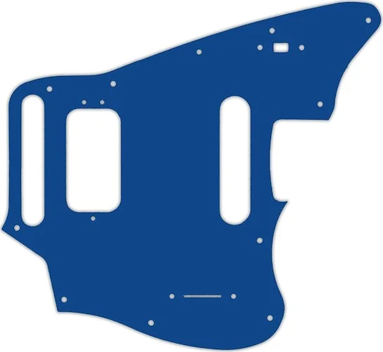 WD Custom Pickguard For Fender 2018-Present Made In Mexico Player Series Jaguar #08 Blue/White/Blue