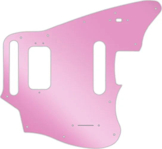 WD Custom Pickguard For Fender 2018-Present Made In Mexico Player Series Jaguar #10P Pink Mirror