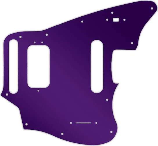 WD Custom Pickguard For Fender 2018-Present Made In Mexico Player Series Jaguar #10PR Purple Mirror