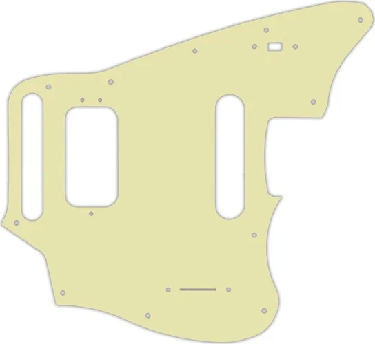 WD Custom Pickguard For Fender 2018-Present Made In Mexico Player Series Jaguar #34T Mint Green Thin