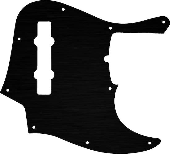 WD Custom Pickguard For Fender 2019 5 String American Ultra Jazz Bass V #27T Simulated Black Anodize