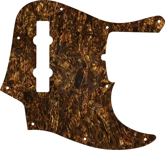 WD Custom Pickguard For Fender 2019 5 String American Ultra Jazz Bass V #28TBP Tortoise Brown Pearl