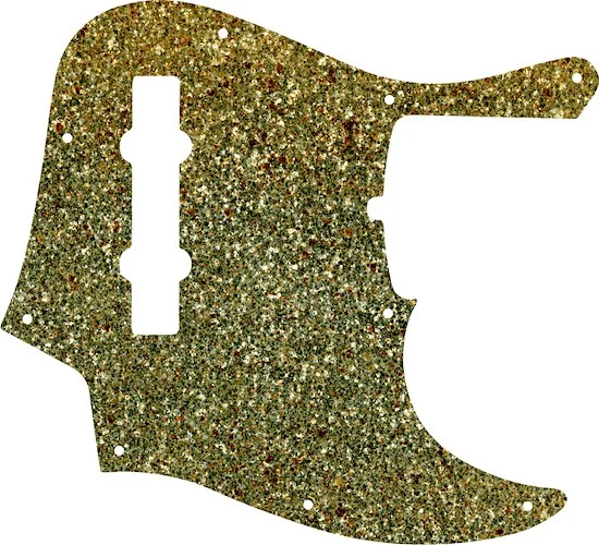 WD Custom Pickguard For Fender 2019 5 String American Ultra Jazz Bass V #60GS Gold Sparkle 