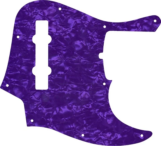 WD Custom Pickguard For Fender 2019 5 String American Ultra Jazz Bass V #28PRL Light Purple Pearl