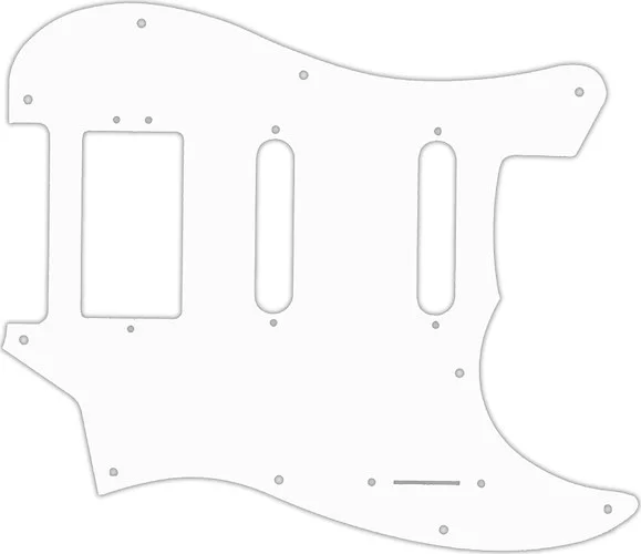 WD Custom Pickguard For Fender 2019 Alternate Reality Sixty-Six #02 White