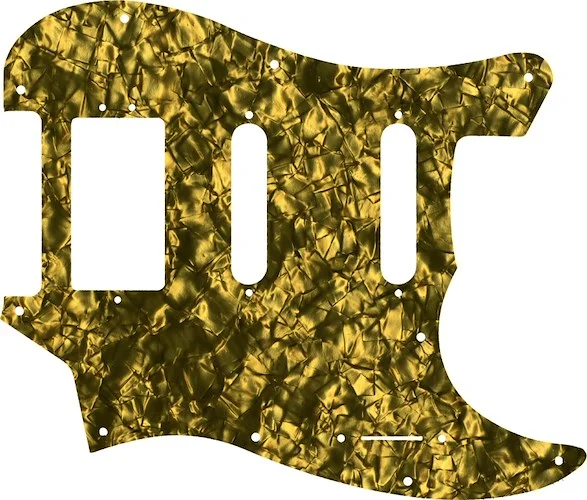 WD Custom Pickguard For Fender 2019 Alternate Reality Sixty-Six #28GD Gold Pearl/Black/White/Black