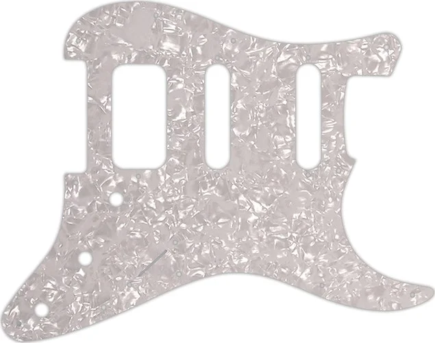 WD Custom Pickguard For Fender 2019 American Ultra Stratocaster HSS #28 White Pearl/White/Black/Whit