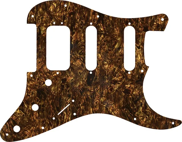 WD Custom Pickguard For Fender 2019 American Ultra Stratocaster HSS #28TBP Tortoise Brown Pearl