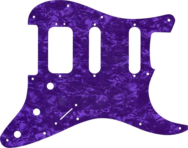 WD Custom Pickguard For Fender 2019 American Ultra Stratocaster HSS #28PRL Light Purple Pearl