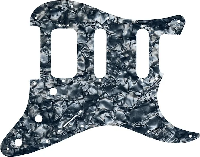 WD Custom Pickguard For Fender 2019 American Ultra Stratocaster HSS #28SG Silver Grey Pearl