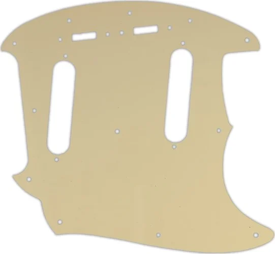 WD Custom Pickguard For Fender 2019 Made In Mexico Vintera 60's Mustang #06 Cream