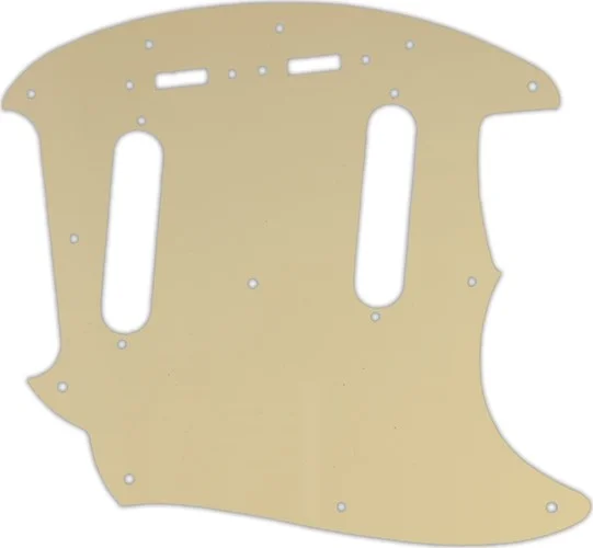 WD Custom Pickguard For Fender 2019 Made In Mexico Vintera 60's Mustang #06T Cream Thin