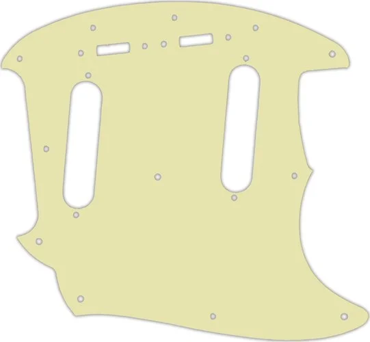WD Custom Pickguard For Fender 2019 Made In Mexico Vintera 60's Mustang #34 Mint Green 3 Ply