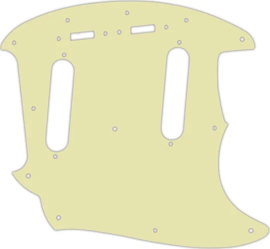 WD Custom Pickguard For Fender 2019 Made In Mexico Vintera 60's Mustang #34T Mint Green Thin