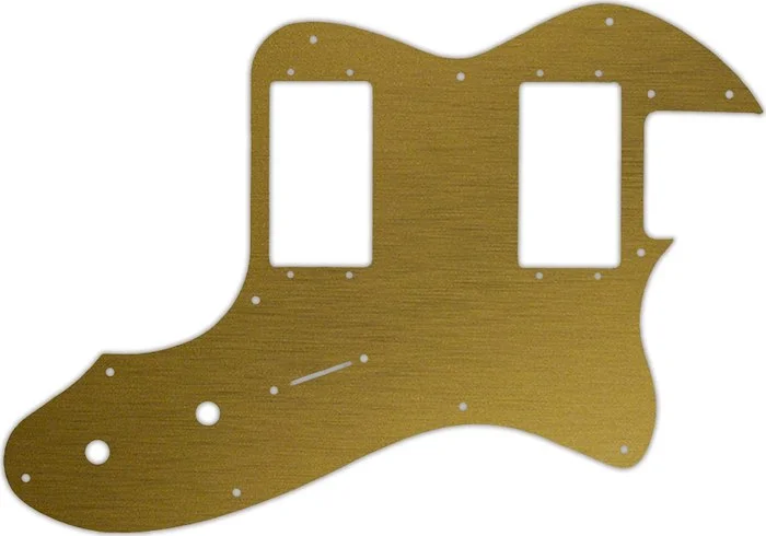 WD Custom Pickguard For Fender 2019 Made In Mexico Vintera 70's Telecaster Thinline #14 Simulated Br