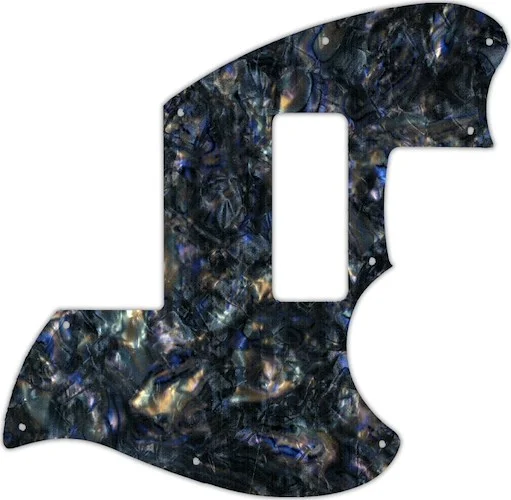 WD Custom Pickguard For Fender 2019-Present Made In Mexico Alternate Reality Powercaster #35 Black A