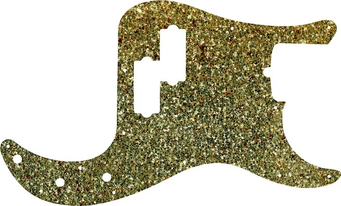 WD Custom Pickguard For Fender 4 String American Professional Precision Bass #60GS Gold Sparkle 